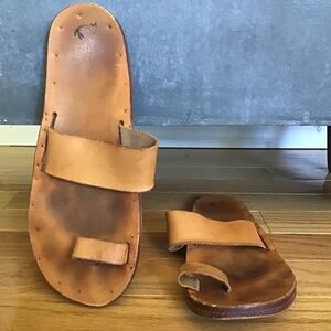 Jutta Neumann NY Handmade Leather Sandals - Fit Size 7 - Cult Following Japan